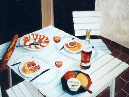 Gedeckter Tisch